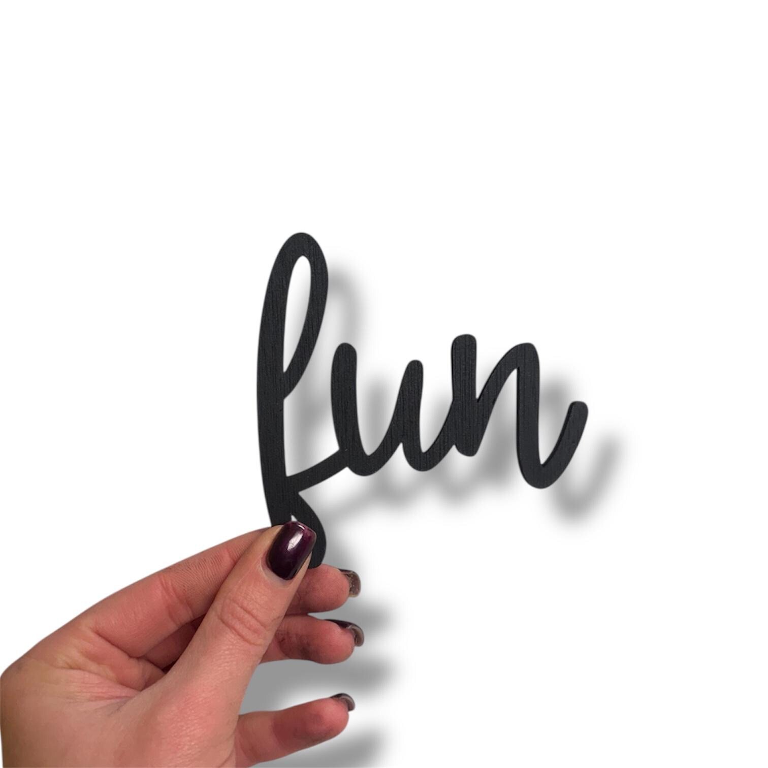 Have Fun Wooden Wall Sign – Playroom Quote – Plywood Kids Room Decor – Nursery Wall Art - Image 7